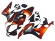 2007-2008 Honda CBR600RR Motorcycle Fairing - Orange Matte Black Canada for Sale