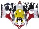 2007-2008 Honda CBR600RR Motorcycle Fairings - White Yellow Red Repsol HRC Canada for Sale
