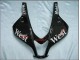 2007-2008 Honda CBR600RR Motorcycle Fairings - Glossy Black White West Canada for Sale