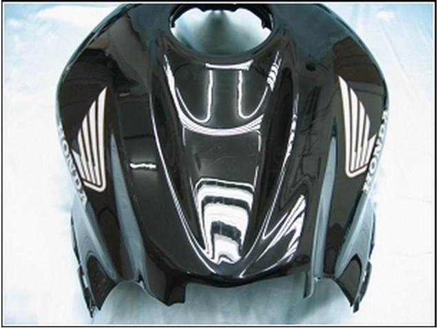2007-2008 Honda CBR600RR Motorcycle Fairings - Glossy Black White West Canada for Sale