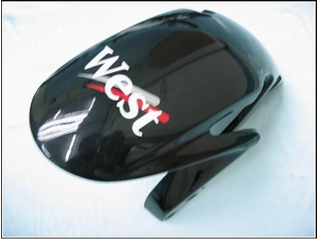 2007-2008 Honda CBR600RR Motorcycle Fairings - Glossy Black White West Canada for Sale