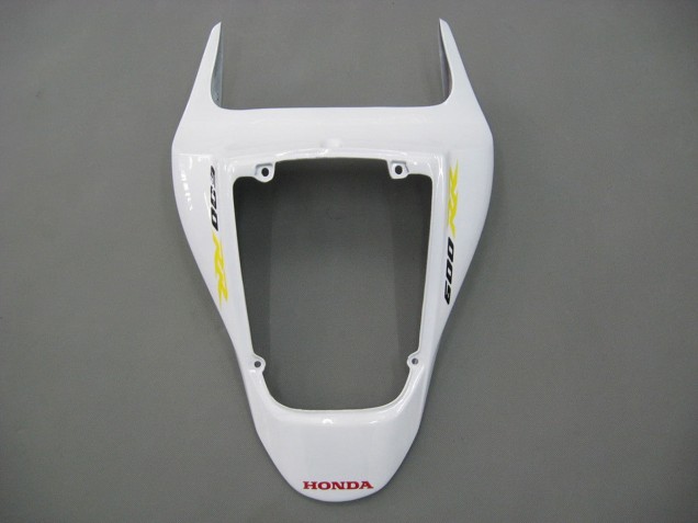2007-2008 Honda CBR600RR Motorcycle Fairings - White Green Yellow Glossy Black Hannspree Canada for Sale