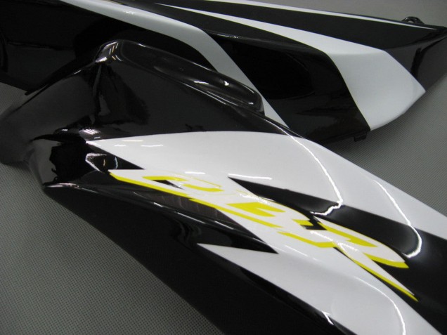 2007-2008 Honda CBR600RR Motorcycle Fairings - White Green Yellow Glossy Black Hannspree Canada for Sale