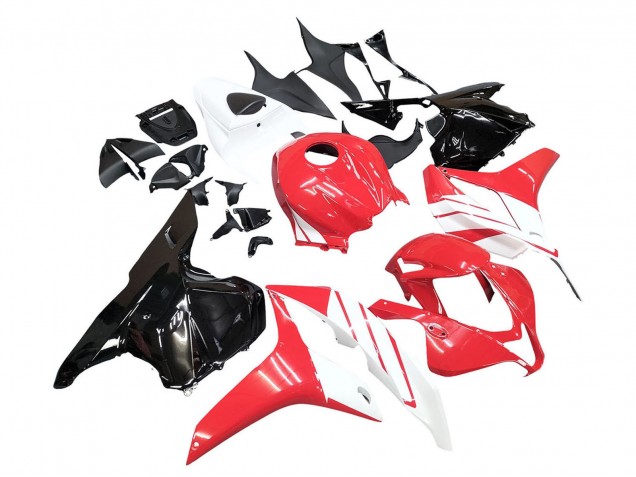 2009-2012 Honda CBR600RR Motorcycle Fairing Kits - White Red Glossy Black Canada for Sale