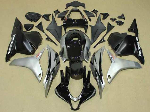 2009-2012 Honda CBR600RR Motorcycle Fairings - Black Grey Canada for Sale