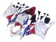 2009-2012 Honda CBR600RR Motorcycle Fairings - White Red Blue Canada for Sale