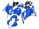 2009-2012 Honda CBR600RR Motorcycle Fairings - Blue White Canada for Sale