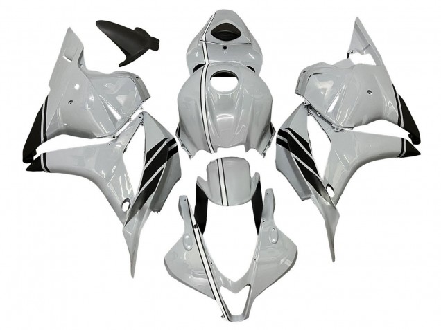 2009-2012 Honda CBR600RR Motorcycle Fairings - Glossy Grey Black Canada for Sale