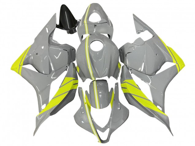 2009-2012 Honda CBR600RR Motorcycle Fairing Kits - Nardo Grey Yellow Canada for Sale