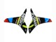 2009-2012 Honda CBR600RR Motorcycle Fairings - Black Multicolor MoviStar Canada for Sale