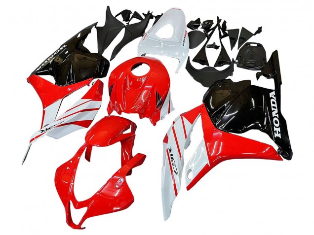 2009-2012 Honda CBR600RR Motorcycle Fairing - White Red Glossy Black Canada for Sale