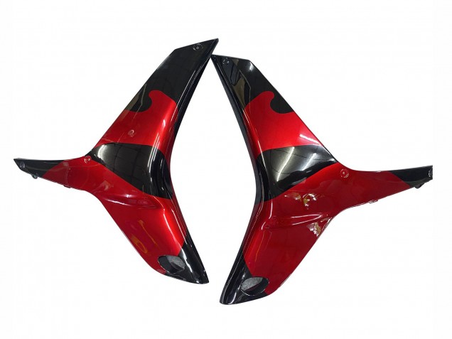 2009-2012 Honda CBR600RR Motorcycle Fairings - Red Glossy Black Canada for Sale