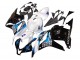 2009-2012 Honda CBR600RR Motorcycle Fairings Kit - White Blue Glossy Black Canada for Sale