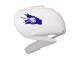 2009-2012 Honda CBR600RR Motorcycle Fairings Kit - White Blue Glossy Black Canada for Sale