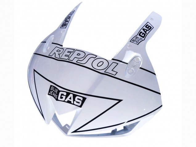 2013-2023 Honda CBR600RR Motorcycle Fairings - White Glossy Black Repsol Canada for Sale