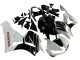 2013-2023 Honda CBR600RR Motorcycle Fairing Kits - White Glossy Black Canada for Sale