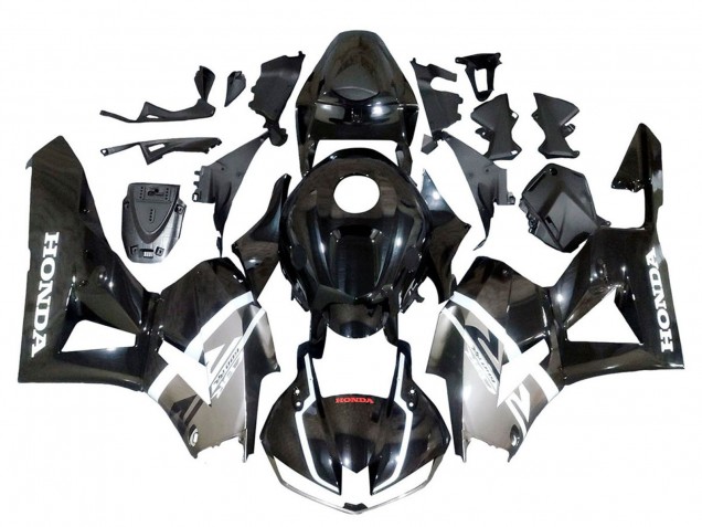 2013-2023 Honda CBR600RR Motorcycle Fairings - Silver Glossy Black Canada for Sale