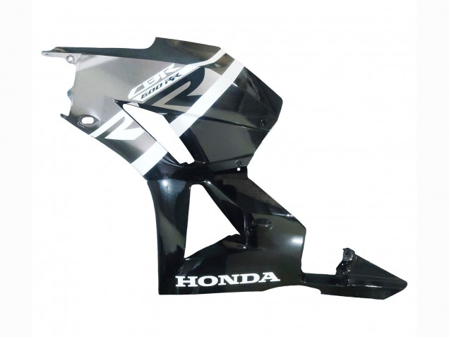2013-2023 Honda CBR600RR Motorcycle Fairings - Silver Glossy Black Canada for Sale