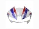 2013-2023 Honda CBR600RR Motorcycle Fairing - White Red Blue HRC Canada for Sale