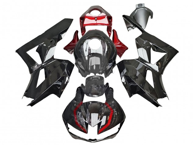 2013-2023 Honda CBR600RR Motorcycle Fairings - Glossy Black Red Canada for Sale