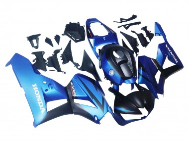 2013-2023 Honda CBR600RR Motorcycle Fairings - Blue Matte Black Racing Canada for Sale