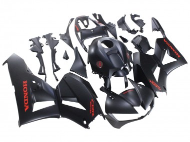 2013-2023 Honda CBR600RR Motorcycle Fairings - Matte Black Red Decals Canada for Sale
