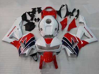 2013-2023 Honda CBR600RR Motorcycle Fairings - White Red Dark Blue HRC Canada for Sale