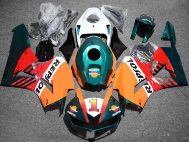 2013-2023 Honda CBR600RR Motorcycle Fairings - Orange White Red Glossy Black Dark Green Repsol 1 Canada for Sale