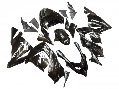 2004-2005 Kawasaki ZX10R Motorcycle Fairings - Glossy Black Ninja Canada for Sale