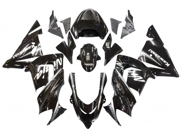 2004-2005 Kawasaki ZX10R Motorcycle Fairings - Glossy Black Ninja Canada for Sale