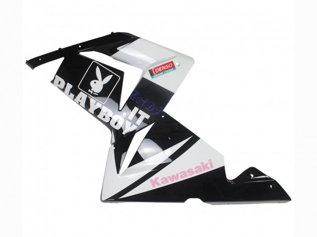 2004-2005 Kawasaki ZX10R Motorcycle Fairings - Black Pink White Playboy Motul Canada for Sale