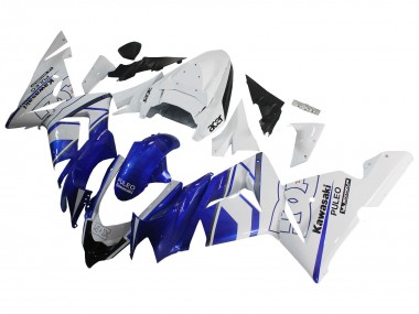 2004-2005 Kawasaki ZX10R Motorcycle Fairing - Black White Canada for Sale