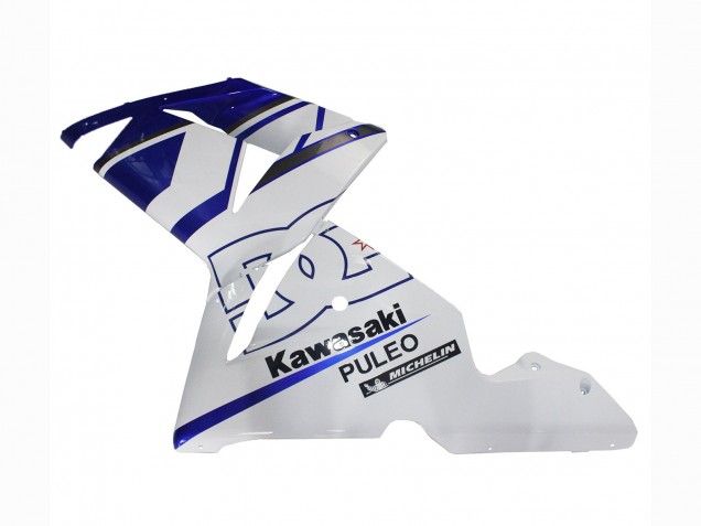 2004-2005 Kawasaki ZX10R Motorcycle Fairing - Black White Canada for Sale