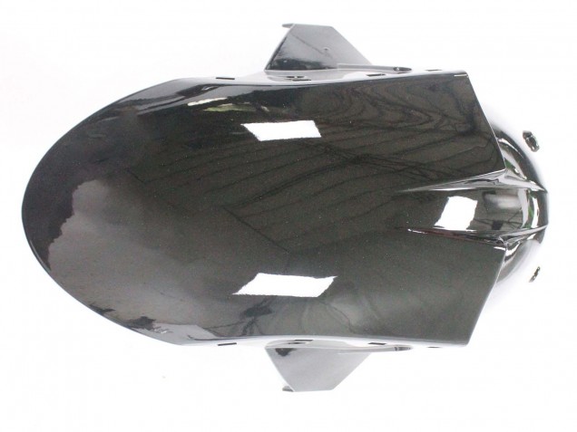 2004-2005 Kawasaki ZX10R Motorcycle Fairings - Black with Green Flame Ninja Canada for Sale