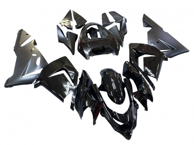 2004-2005 Kawasaki ZX10R Motorcycle Fairings - Glossy Matte Black Ninja Canada for Sale