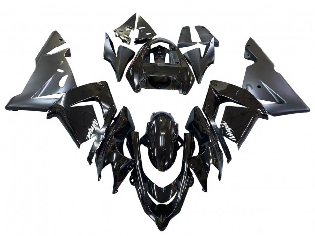 2004-2005 Kawasaki ZX10R Motorcycle Fairings - Glossy Matte Black Ninja Canada for Sale