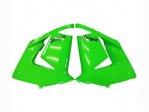 2004-2005 Kawasaki ZX10R Motorcycle Fairings - Green Black Ninja Canada for Sale