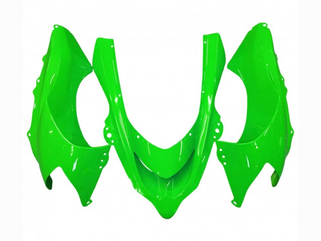 2004-2005 Kawasaki ZX10R Motorcycle Fairings - Green Black Ninja Canada for Sale