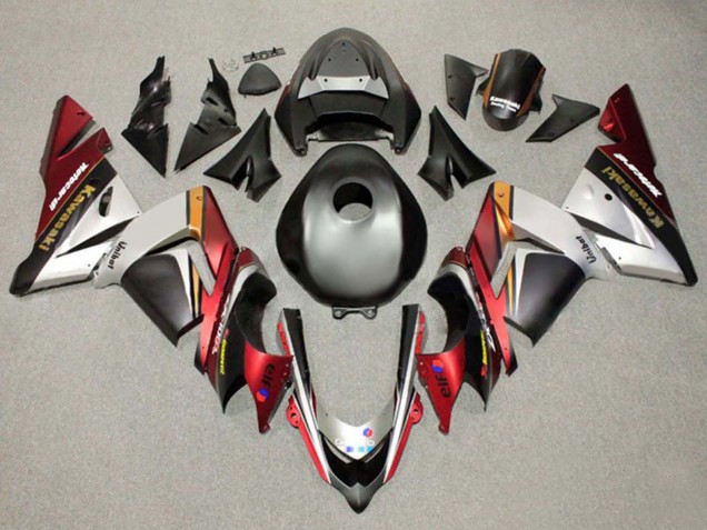 2004-2005 Kawasaki ZX10R Motorcycle Fairings - Black Silver Red Orange Canada for Sale