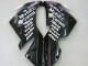 2004-2005 Kawasaki ZX10R Motorcycle Fairings - White Black West Ninja Canada for Sale