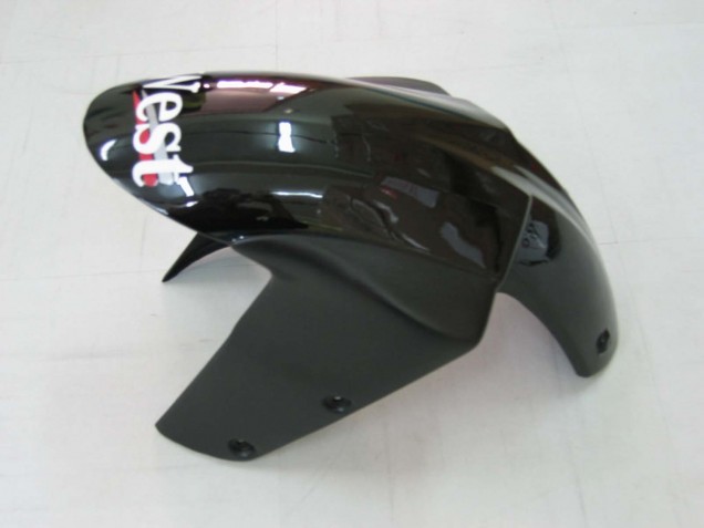 2004-2005 Kawasaki ZX10R Motorcycle Fairings - White Black West Ninja Canada for Sale
