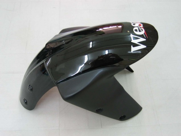 2004-2005 Kawasaki ZX10R Motorcycle Fairings - White Black West Ninja Canada for Sale