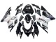 2004-2005 Kawasaki ZX10R Motorcycle Fairings - White Black West Ninja Canada for Sale