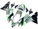 2004-2005 Kawasaki ZX10R Motorcycle Fairings - Green Silver Black 69 Canada for Sale