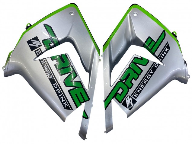 2004-2005 Kawasaki ZX10R Motorcycle Fairings - Green Silver Black 69 Canada for Sale