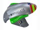 2004-2005 Kawasaki ZX10R Motorcycle Fairings - Green Silver Black 69 Canada for Sale
