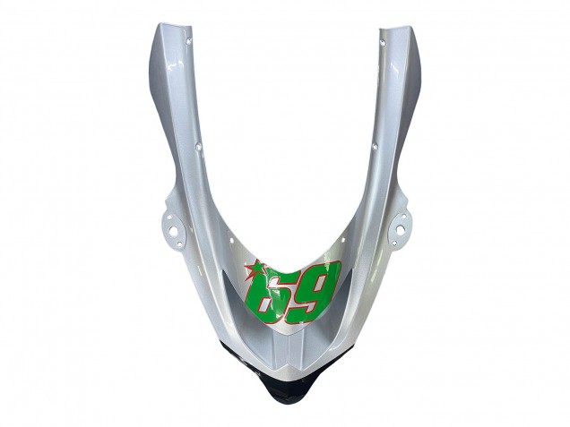 2004-2005 Kawasaki ZX10R Motorcycle Fairings - Green Silver Black 69 Canada for Sale