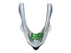 2004-2005 Kawasaki ZX10R Motorcycle Fairings - Green Silver Black 69 Canada for Sale