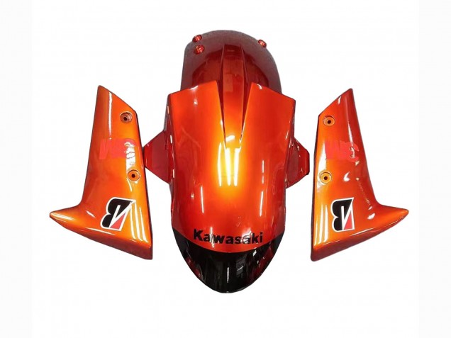 2004-2005 Kawasaki ZX10R Motorcycle Fairings - Burnt Orange Black Monster Elf Canada for Sale