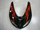 2006-2007 Kawasaki ZX10R Motorcycle Fairings - Glossy Black Red Canada for Sale